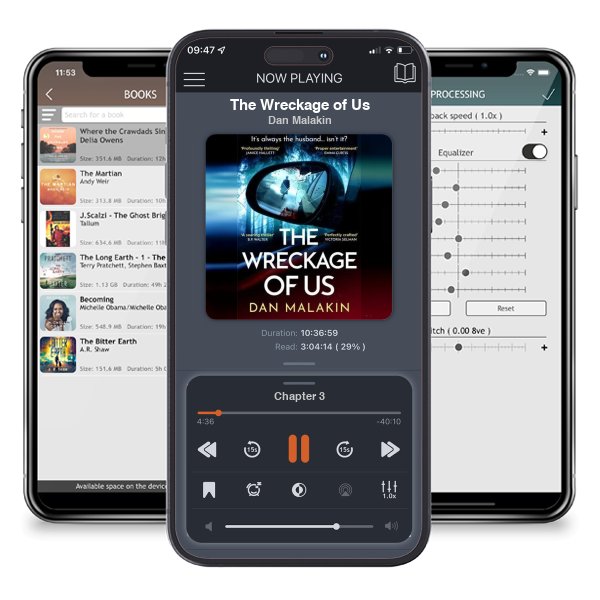 Download fo free audiobook The Wreckage of Us by Dan Malakin and listen anywhere on your iOS devices in the ListenBook app.