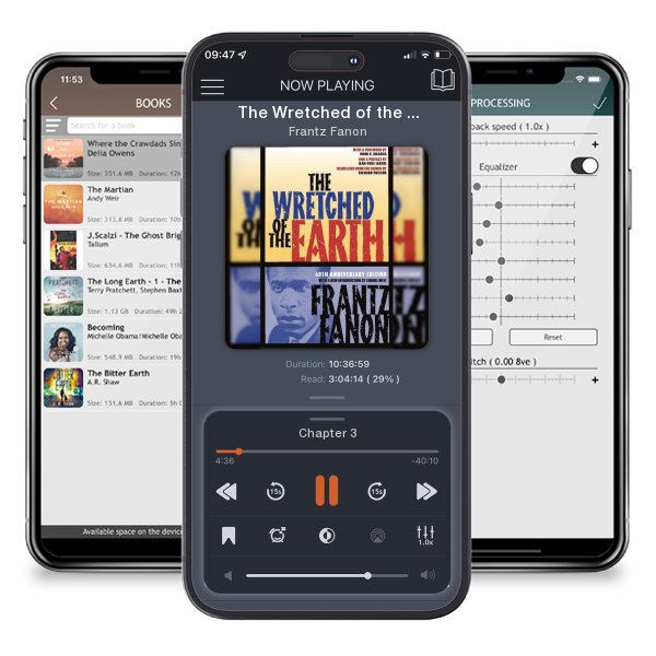 Download fo free audiobook The Wretched of the Earth by Frantz Fanon and listen anywhere on your iOS devices in the ListenBook app.
