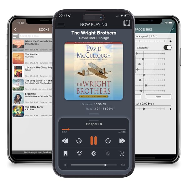 Download fo free audiobook The Wright Brothers by David McCullough and listen anywhere on your iOS devices in the ListenBook app.
