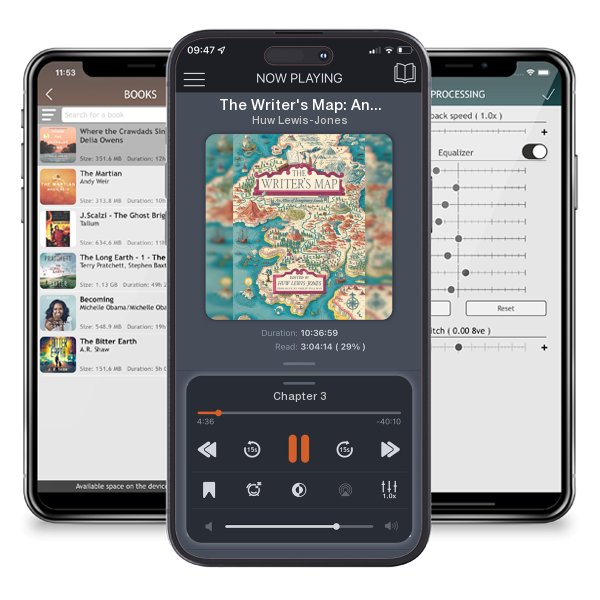 Download fo free audiobook The Writer's Map: An Atlas of Imaginary Lands by Huw Lewis-Jones and listen anywhere on your iOS devices in the ListenBook app.