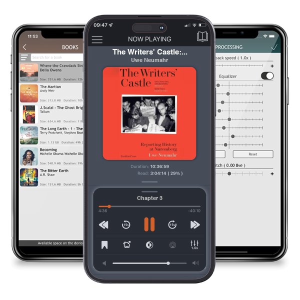 Download fo free audiobook The Writers\' Castle: Reporting History at Nuremberg by Uwe Neumahr and listen anywhere on your iOS devices in the ListenBook app.