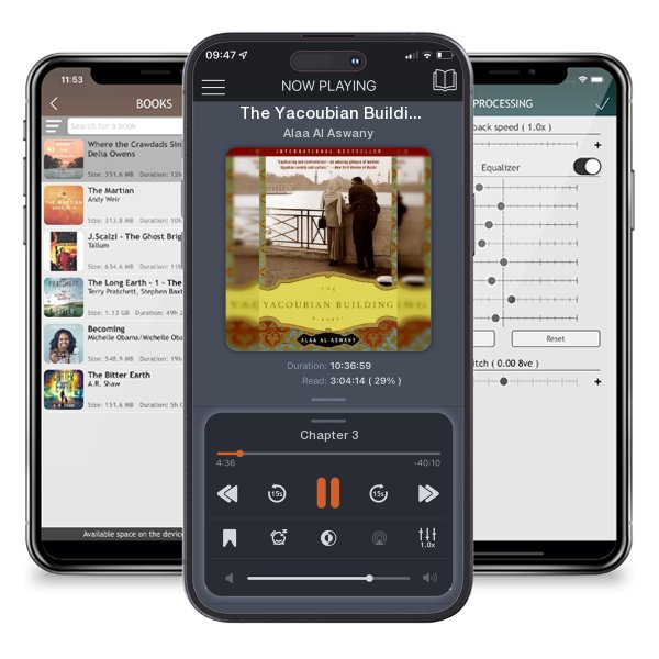 Download fo free audiobook The Yacoubian Building by Alaa Al Aswany and listen anywhere on your iOS devices in the ListenBook app.