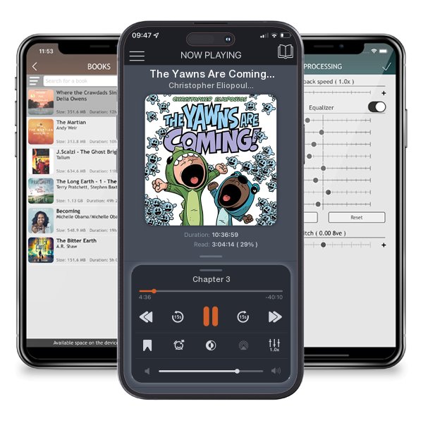 Download fo free audiobook The Yawns Are Coming! by Christopher Eliopoulos and listen anywhere on your iOS devices in the ListenBook app.