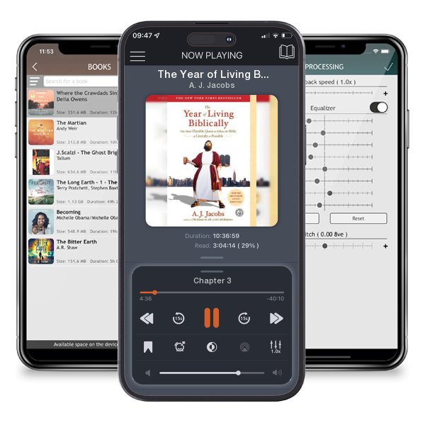 Download fo free audiobook The Year of Living Biblically: One Man's Humble Quest to Follow the Bible as Literally as Possible by A. J. Jacobs and listen anywhere on your iOS devices in the ListenBook app.