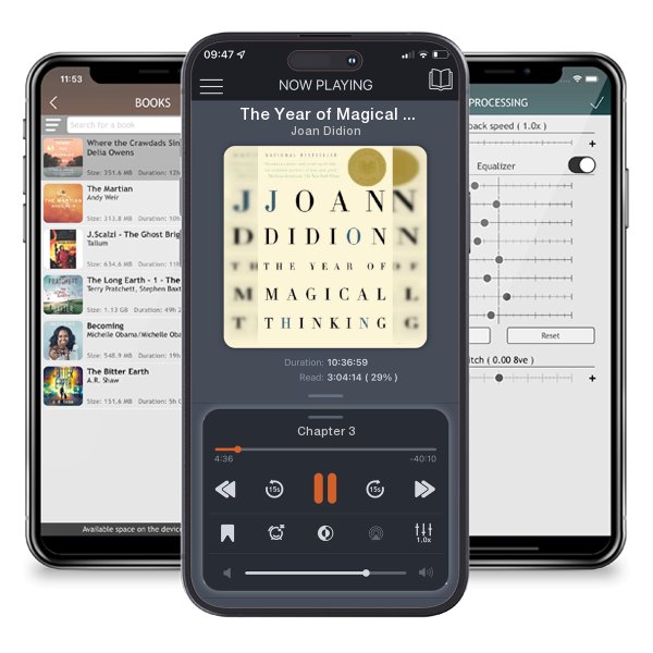 Download fo free audiobook The Year of Magical Thinking: National Book Award Winner by Joan Didion and listen anywhere on your iOS devices in the ListenBook app.