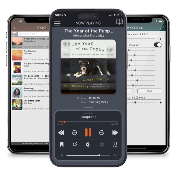 Download fo free audiobook The Year of the Puppy: How Dogs Become Themselves by Alexandra Horowitz and listen anywhere on your iOS devices in the ListenBook app.