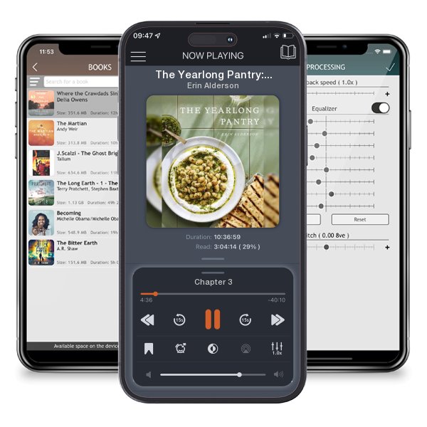 Download fo free audiobook The Yearlong Pantry: Bright, Bold Vegetarian Recipes to... by Erin Alderson and listen anywhere on your iOS devices in the ListenBook app.