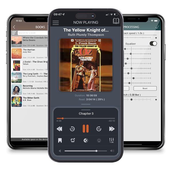 Download fo free audiobook The Yellow Knight of Oz (Book 24) by Ruth Plumly Thompson and listen anywhere on your iOS devices in the ListenBook app.