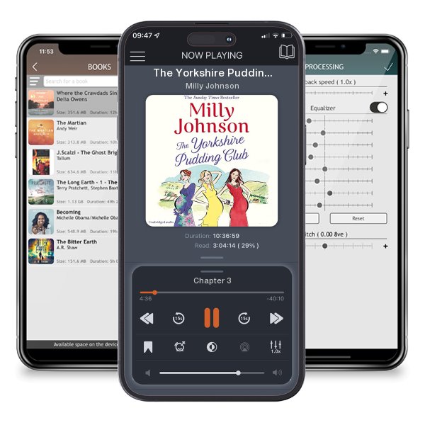 Download fo free audiobook The Yorkshire Pudding Club by Milly Johnson and listen anywhere on your iOS devices in the ListenBook app.