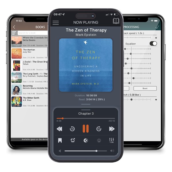 Download fo free audiobook The Zen of Therapy by Mark Epstein and listen anywhere on your iOS devices in the ListenBook app.