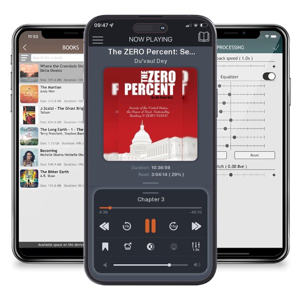 Download fo free audiobook The ZERO Percent: Secrets of the United States, the Power of Trust, Nationality, Banking and ZERO TAXES! by Du'vaul Dey and listen anywhere on your iOS devices in the ListenBook app.