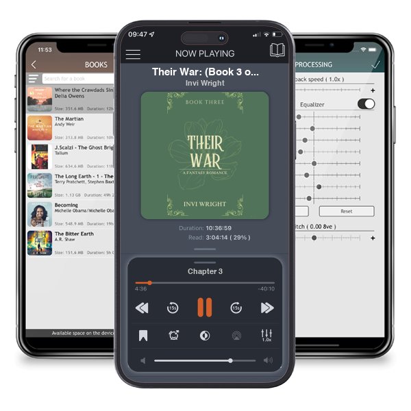 Download fo free audiobook Their War: (Book 3 of The Female series) by Invi Wright and listen anywhere on your iOS devices in the ListenBook app.