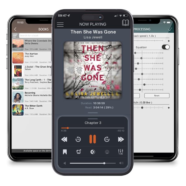 Download fo free audiobook Then She Was Gone by Lisa Jewell and listen anywhere on your iOS devices in the ListenBook app.
