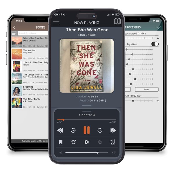 Download fo free audiobook Then She Was Gone by Lisa Jewell and listen anywhere on your iOS devices in the ListenBook app.