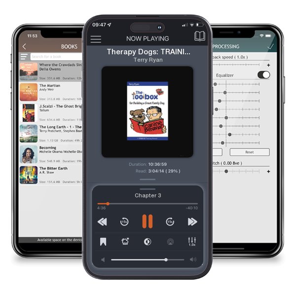 Download fo free audiobook Therapy Dogs: TRAINING YOUR DOG TO REACH OTHERS, 2ND EDITION by Terry Ryan and listen anywhere on your iOS devices in the ListenBook app.
