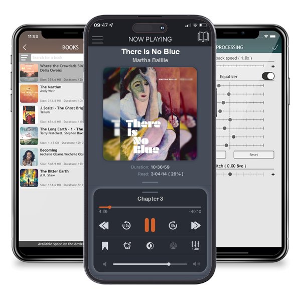 Download fo free audiobook There Is No Blue by Martha Baillie and listen anywhere on your iOS devices in the ListenBook app.
