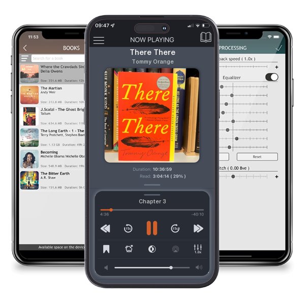 Download fo free audiobook There There by Tommy Orange and listen anywhere on your iOS devices in the ListenBook app.