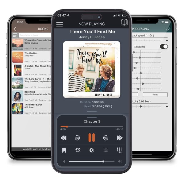 Download fo free audiobook There You'll Find Me by Jenny B. Jones and listen anywhere on your iOS devices in the ListenBook app.
