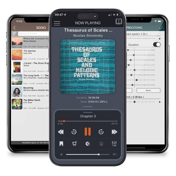 Download fo free audiobook Thesaurus of Scales and Melodic Patterns by Nicolas Slonimsky and listen anywhere on your iOS devices in the ListenBook app.