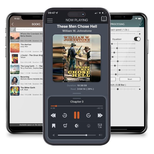 Download fo free audiobook These Men Chose Hell by William W. Johnstone and listen anywhere on your iOS devices in the ListenBook app.