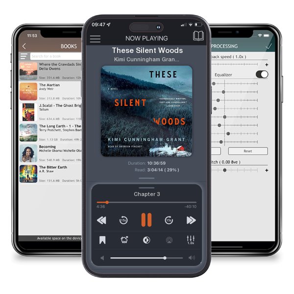 Download fo free audiobook These Silent Woods by Kimi Cunningham Grant and listen anywhere on your iOS devices in the ListenBook app.