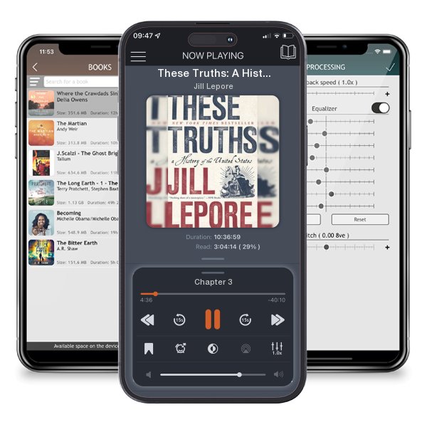 Download fo free audiobook These Truths: A History of the United States by Jill Lepore and listen anywhere on your iOS devices in the ListenBook app.