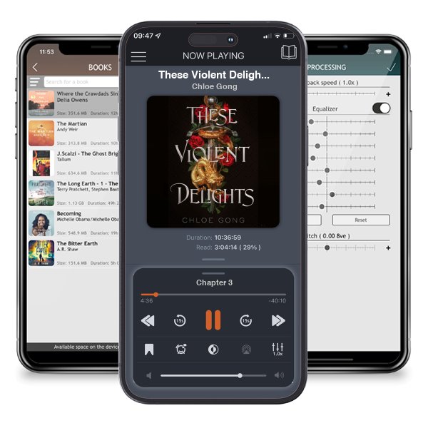 Download fo free audiobook These Violent Delights (These Violent Delights, #1) by Chloe Gong and listen anywhere on your iOS devices in the ListenBook app.
