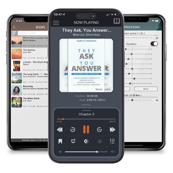 Download fo free audiobook They Ask, You Answer - Revised (Revised, Updated) by Marcus Sheridan and listen anywhere on your iOS devices in the ListenBook app.