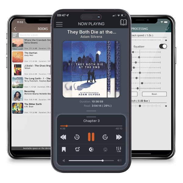 Download fo free audiobook They Both Die at the End Collector's Edition by Adam Silvera and listen anywhere on your iOS devices in the ListenBook app.