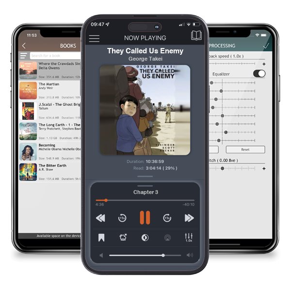 Download fo free audiobook They Called Us Enemy by George Takei and listen anywhere on your iOS devices in the ListenBook app.