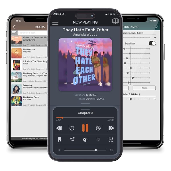 Download fo free audiobook They Hate Each Other by Amanda Woody and listen anywhere on your iOS devices in the ListenBook app.