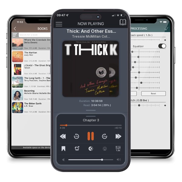 Download fo free audiobook Thick: And Other Essays by Tressie McMillan Cottom and listen anywhere on your iOS devices in the ListenBook app.
