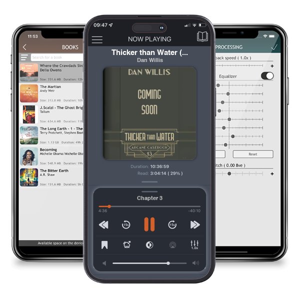 Download fo free audiobook Thicker than Water (Arcane Casebook Book 13) by Dan Willis and listen anywhere on your iOS devices in the ListenBook app.