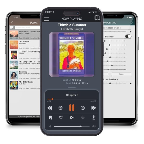 Download fo free audiobook Thimble Summer by Elizabeth Enright and listen anywhere on your iOS devices in the ListenBook app.