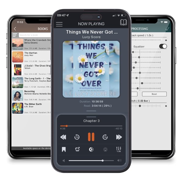 Download fo free audiobook Things We Never Got Over by Lucy Score and listen anywhere on your iOS devices in the ListenBook app.