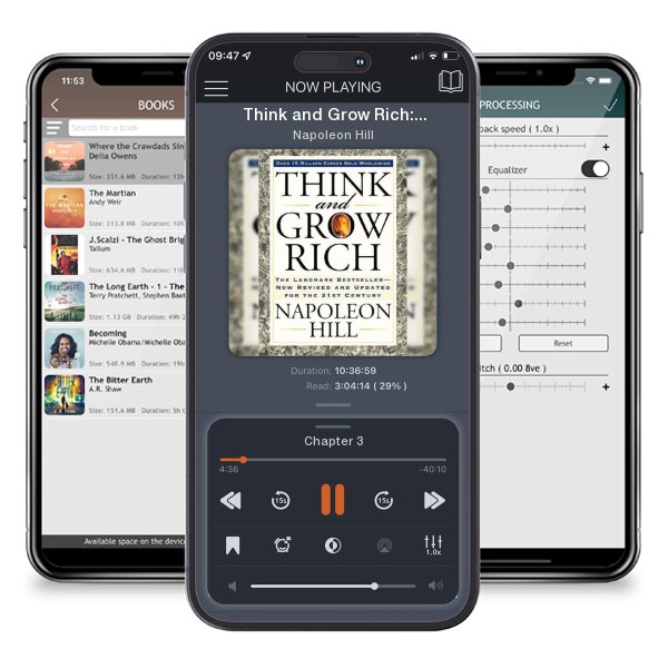 Download fo free audiobook Think and Grow Rich: The Landmark Bestseller Now Revised and... by Napoleon Hill and listen anywhere on your iOS devices in the ListenBook app.
