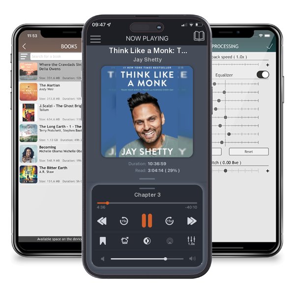 Download fo free audiobook Think Like a Monk: Train Your Mind for Peace and Purpose... by Jay Shetty and listen anywhere on your iOS devices in the ListenBook app.