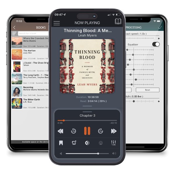 Download fo free audiobook Thinning Blood: A Memoir of Family, Myth, and Identity by Leah Myers and listen anywhere on your iOS devices in the ListenBook app.
