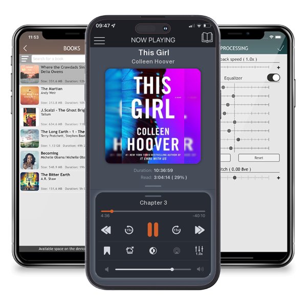 Download fo free audiobook This Girl by Colleen Hoover and listen anywhere on your iOS devices in the ListenBook app.