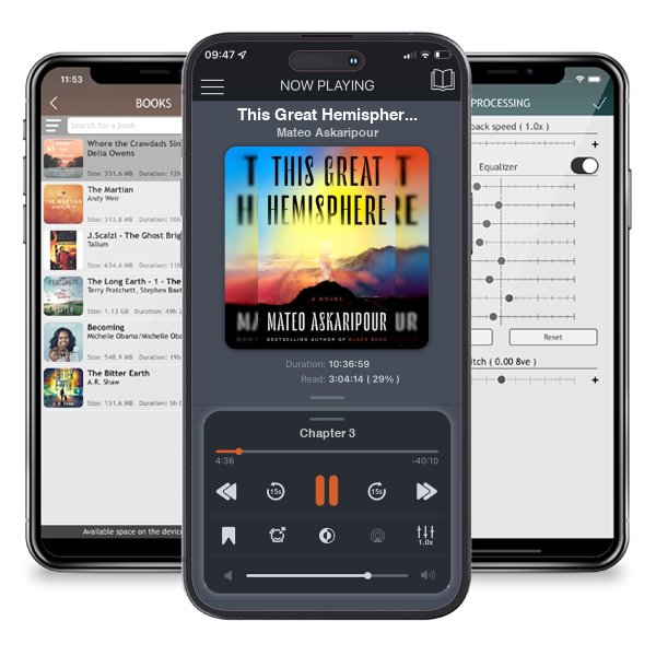 Download fo free audiobook This Great Hemisphere by Mateo Askaripour and listen anywhere on your iOS devices in the ListenBook app.