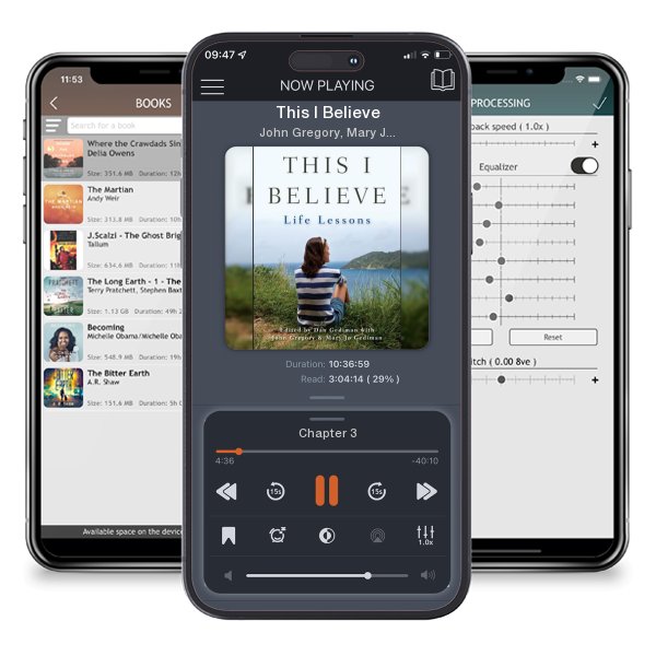 Download fo free audiobook This I Believe by John Gregory, Mary Jo Gediman, et al. and listen anywhere on your iOS devices in the ListenBook app.