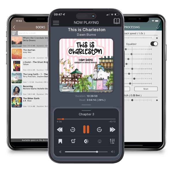 Download fo free audiobook This is Charleston by Dawn Burns and listen anywhere on your iOS devices in the ListenBook app.