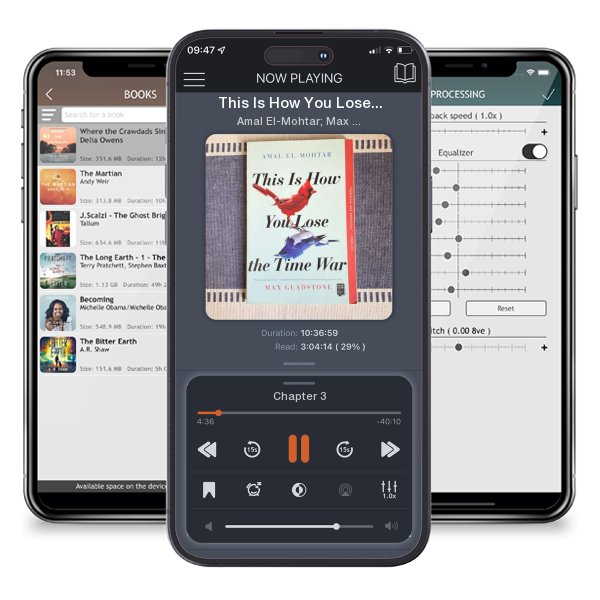 Download fo free audiobook This Is How You Lose the Time War by Amal El-Mohtar; Max Gladstone and listen anywhere on your iOS devices in the ListenBook app.