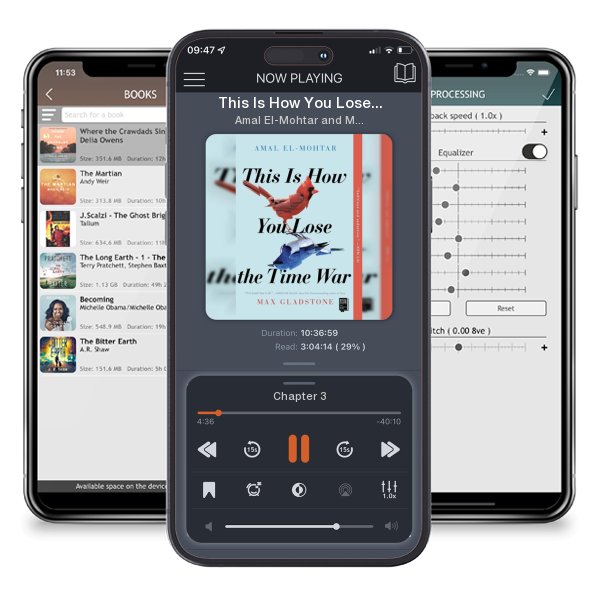 Download fo free audiobook This Is How You Lose the Time War by Amal El-Mohtar and Max Gladstone and listen anywhere on your iOS devices in the ListenBook app.