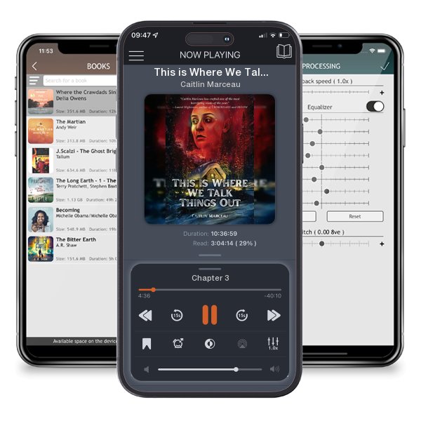 Download fo free audiobook This is Where We Talk Things Out by Caitlin Marceau and listen anywhere on your iOS devices in the ListenBook app.