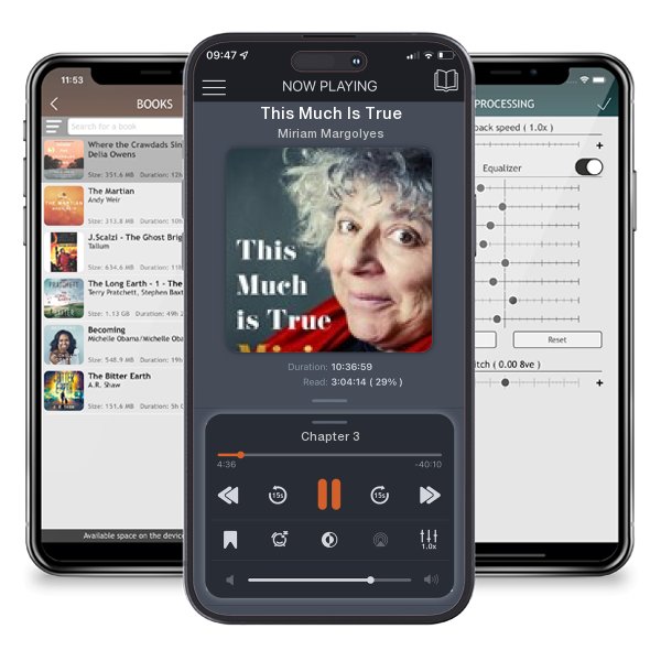 Download fo free audiobook This Much Is True by Miriam Margolyes and listen anywhere on your iOS devices in the ListenBook app.
