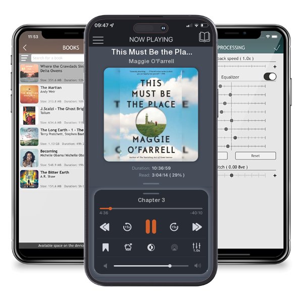 Download fo free audiobook This Must Be the Place by Maggie O'Farrell and listen anywhere on your iOS devices in the ListenBook app.