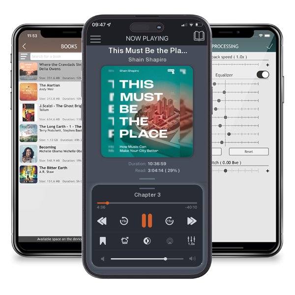 Download fo free audiobook This Must Be the Place by Shain Shapiro and listen anywhere on your iOS devices in the ListenBook app.