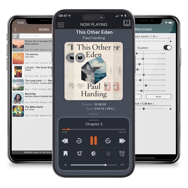 Download fo free audiobook This Other Eden by Paul Harding and listen anywhere on your iOS devices in the ListenBook app.