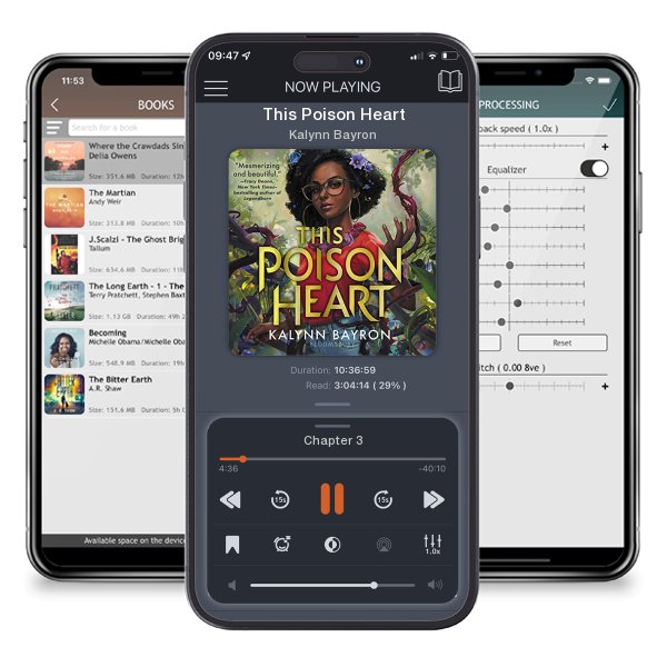 Download fo free audiobook This Poison Heart by Kalynn Bayron and listen anywhere on your iOS devices in the ListenBook app.